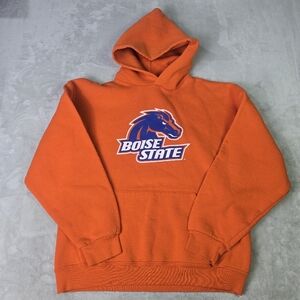 VTG Y2K Boise State Broncos Hoodie Russell Athletic Dri Power  Sz Med Mens